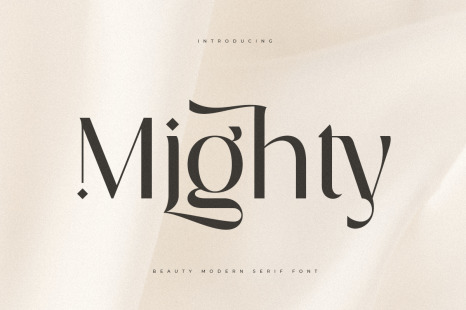 Mighty - Luxury Glamour Beauty Font