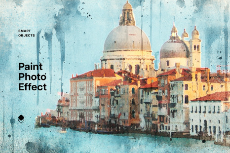 Watercolor Printing Photo Effect