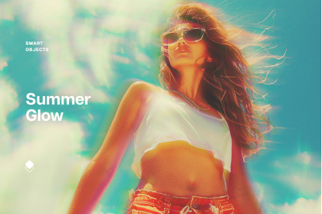 Summer Glow Photo Effect