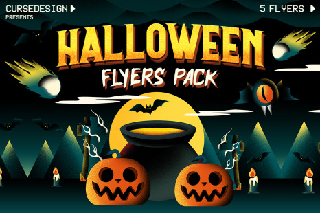 Halloween Flyers Pack vol.1