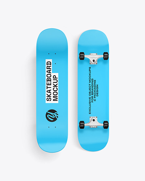 Skateboard Mockup