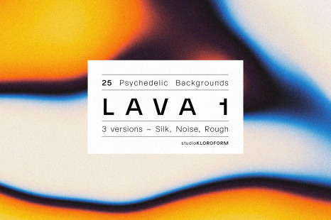 LAVA - 25 Psychedelic Backgrounds