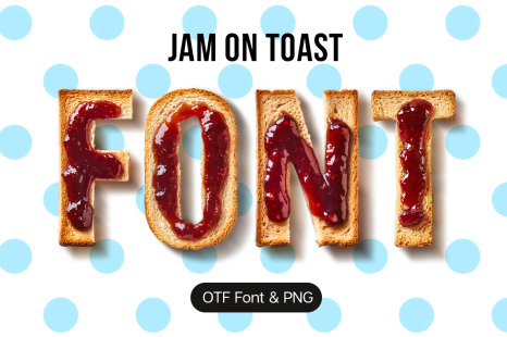 Jam on Toast Font