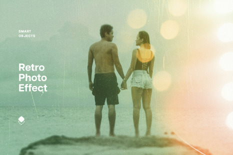 Flare Light Leaks Photo Effect