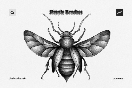 Procreate Stipple Brushes