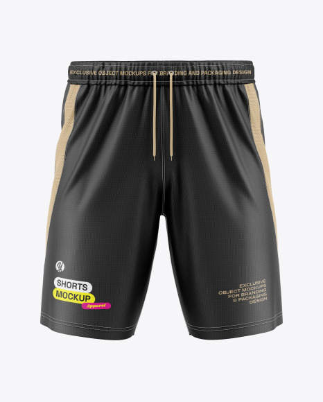 Shorts Mockup - Front View