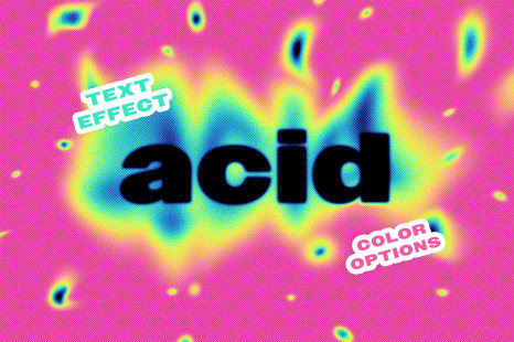 Trippy Thermal Vision Text Effect