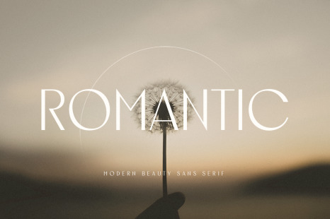 Romantic - Modern Beauty Sans Serif