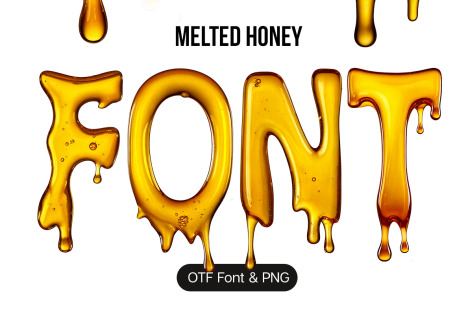 Melted Honey Font