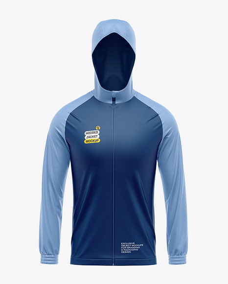 Hooded All Weather Jacket Mockup