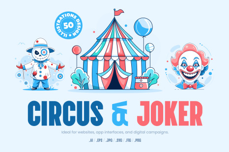 Circus Performer Illustrations
