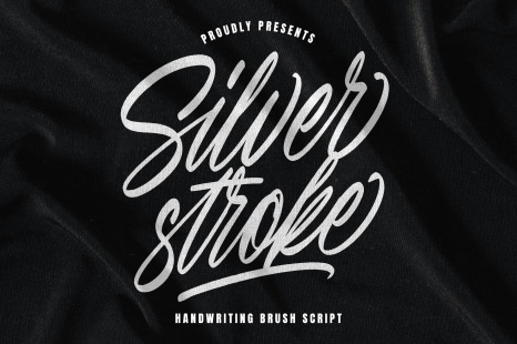 Silver Stroke Font