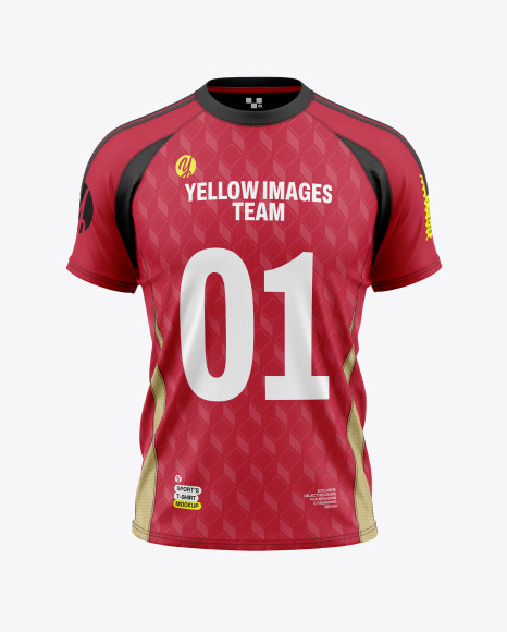 Soccer Jersey Mockup - Front View