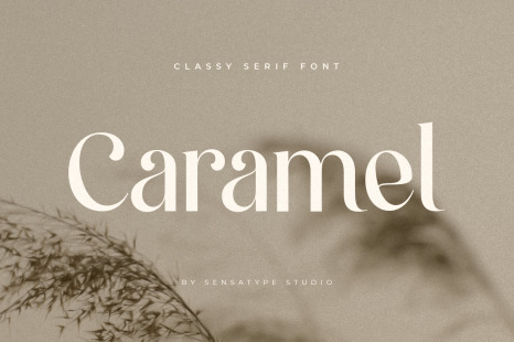 Caramel - Classy serif Font