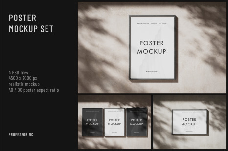 A0 / B0 Poster Mockup