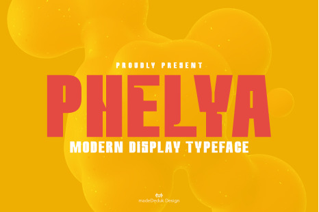 Phelya Display Font