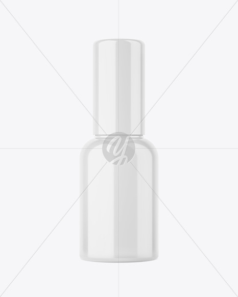 Glossy Cosmetic Bottle Mockup PSD #3
