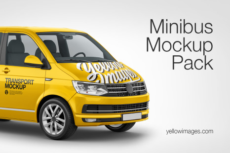 Download Popular Vehicle Mockups On Yellow Images Creative Store PSD Mockup Templates