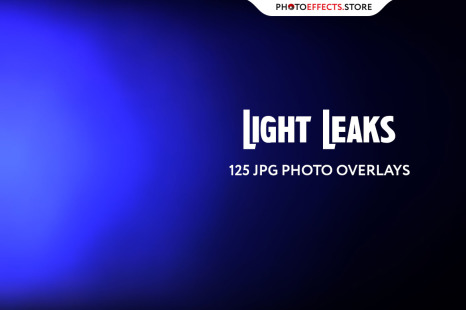 125 Light Leaks Photo Overlays