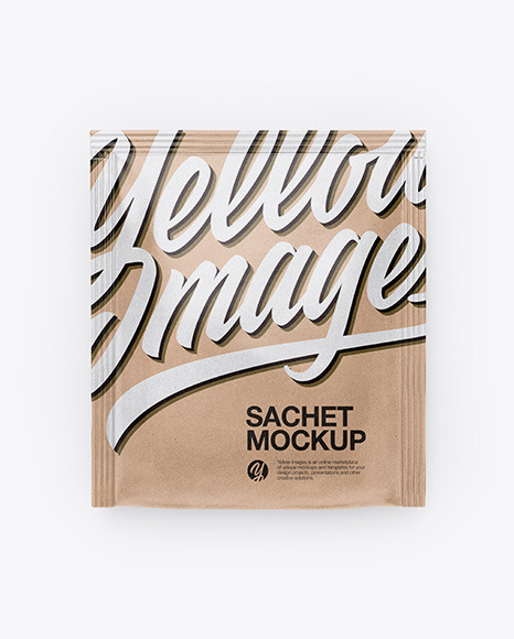 Kraft Sachet Mockup
