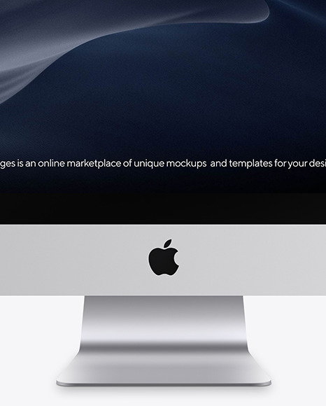 iMac Pro Silver Mockup PSD #1