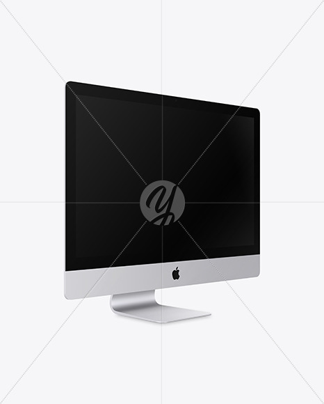 iMac Pro Silver Mockup PSD #1