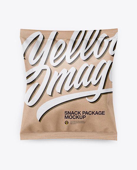 Kraft Snack Package Mockup