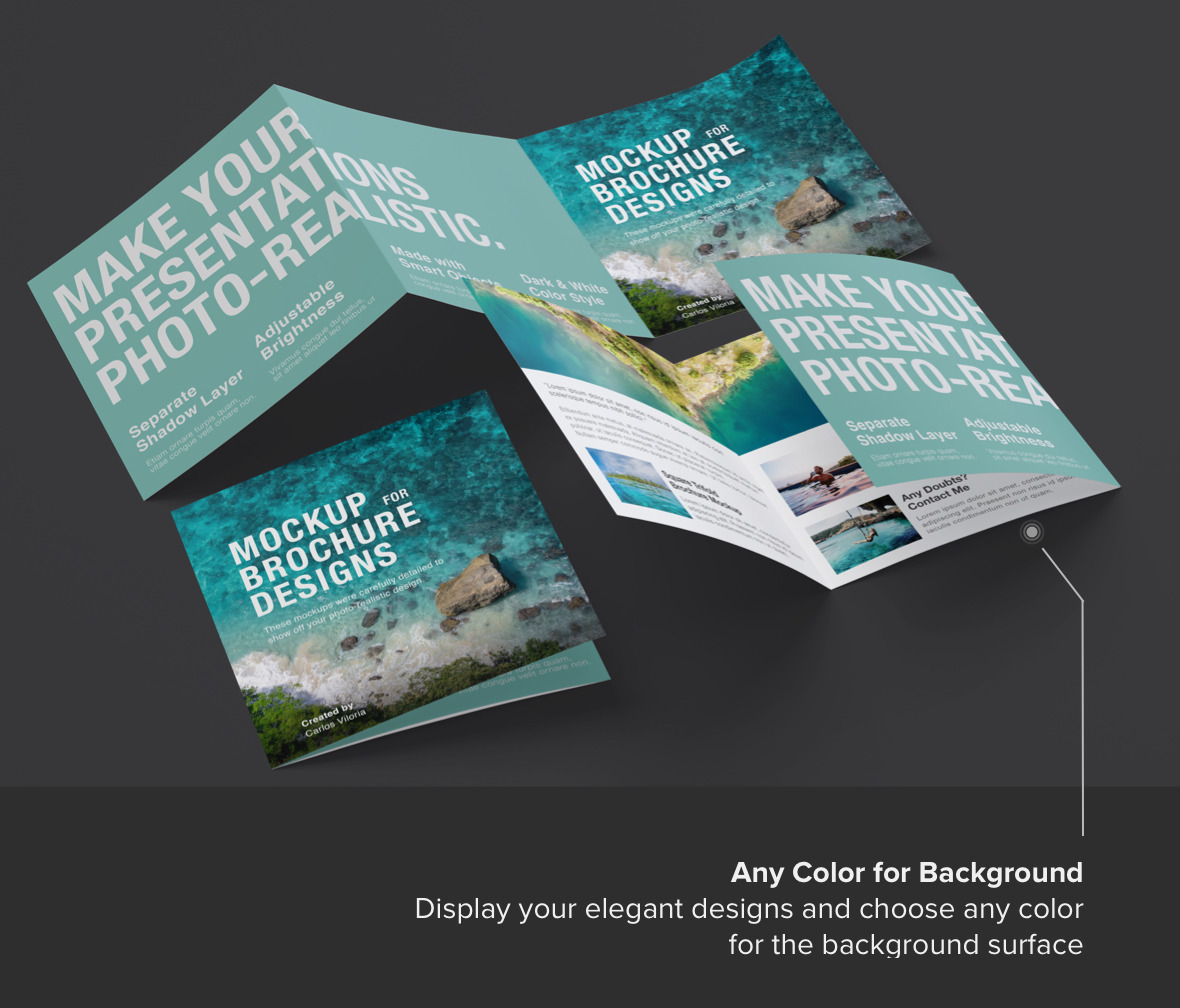 Download Adobe Dimension Brochure Mockup