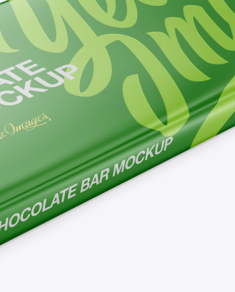 Download Paper Chocolate Bar Psd Mockup Front View High Angle Shot Yellowimages