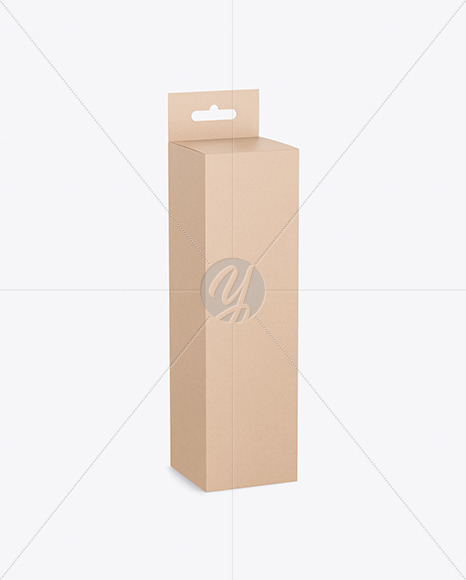 Download Kraft Box Mockup In Box Mockups On Yellow Images Object Mockups