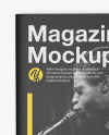 Matte A4 Magazine Mockup