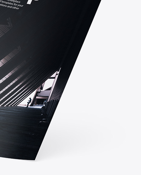 A4 Paper Mockup PSD #6