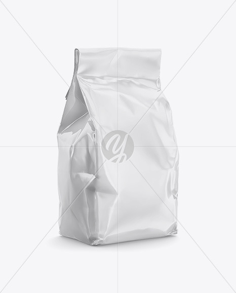 Download Food Glossy Bag Psd Mockup Yellowimages