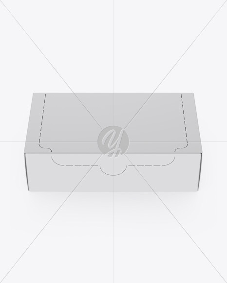 Matte Box Mockup PSD #3