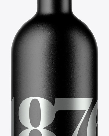 Ceramic Bottle Mockup PSD #7