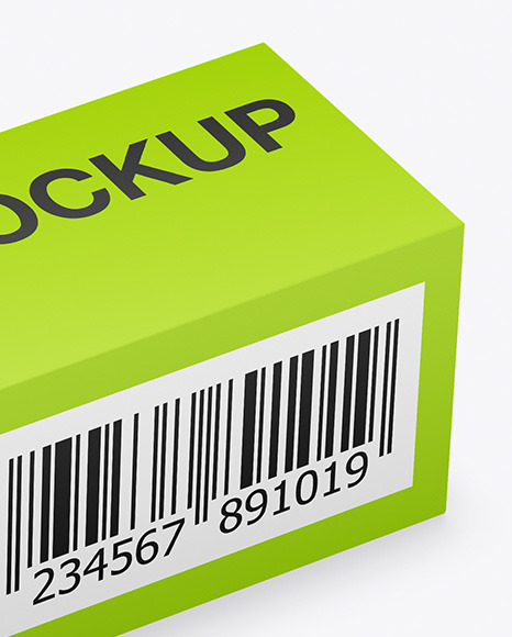 Paper Box Mockup PSD #1