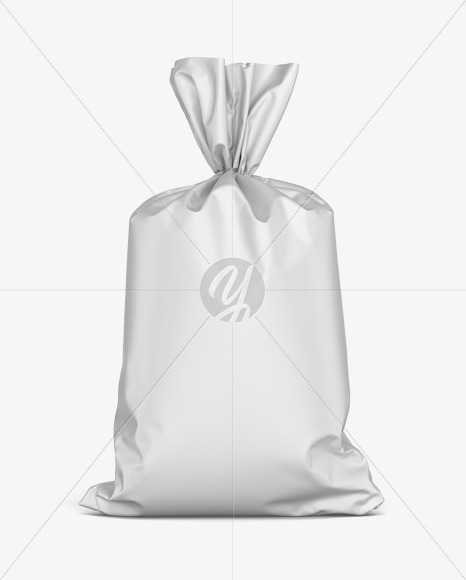 Matte Food Bag Mockup In Bag Sack Mockups On Yellow Images Object Mockups