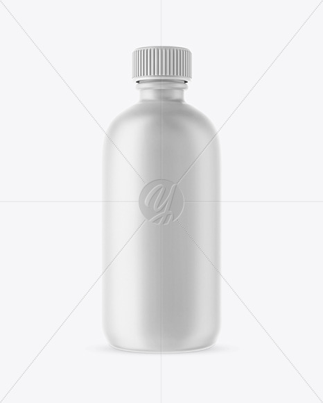 Matte Cosmetic Bottle Mockup PSD #3