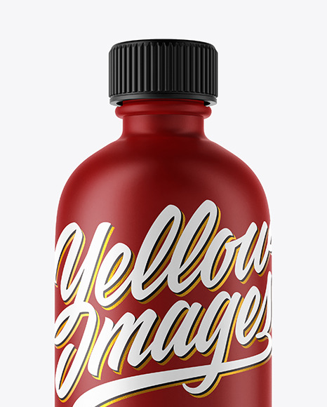 Matte Cosmetic Bottle Mockup PSD #2