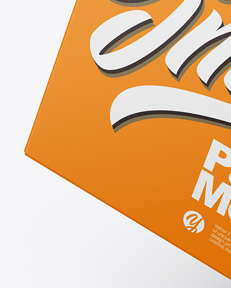 Paper Box Mockup PSD #1