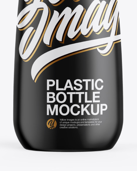 Plastic Bottle Mockup PSD #1