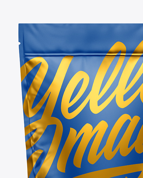 Matte Stand Up Pouch Mockup PSD #2