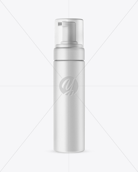 Download Matte Cosmetic Bottle With Pump In Bottle Mockups On Yellow Images Object Mockups Yellowimages Mockups