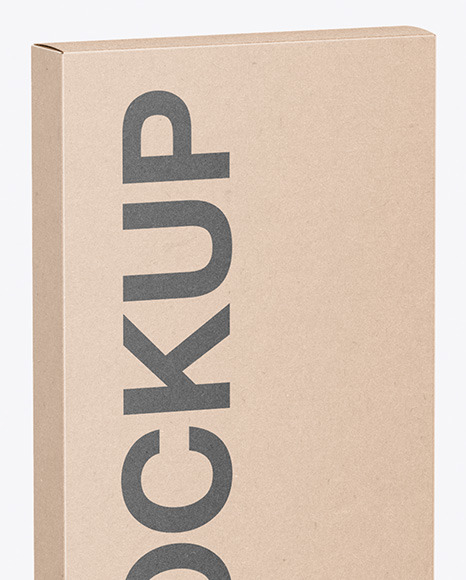 Kraft Box Mockup