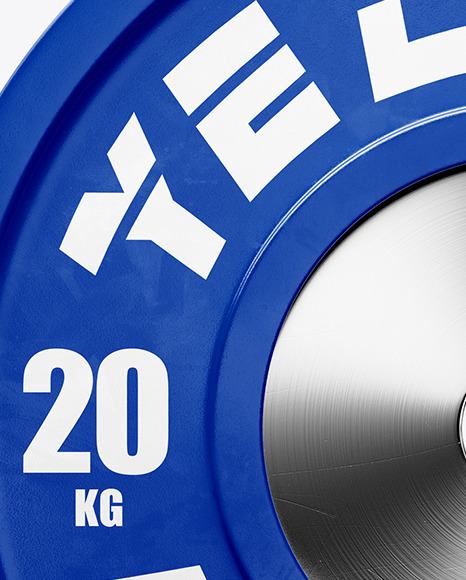 Download Bumper Plate Mockup In Object Mockups On Yellow Images Object Mockups