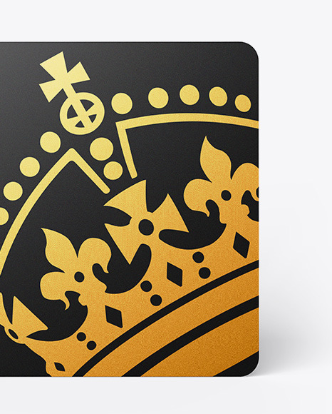 Plastic Card Mockup PSD #6