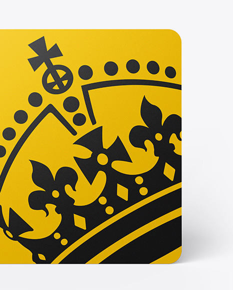 Plastic Card Mockup PSD #5