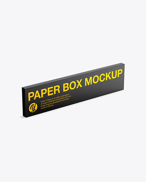 Paper Box Mockup PSD #2