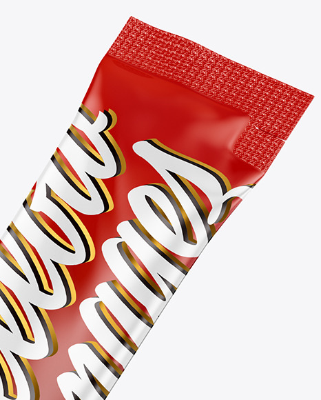 Glossy Stick Sachet Mockup PSD #3