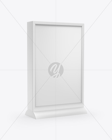 Download Download LED Light Box Mockup - Half Side View PSD - Free ...